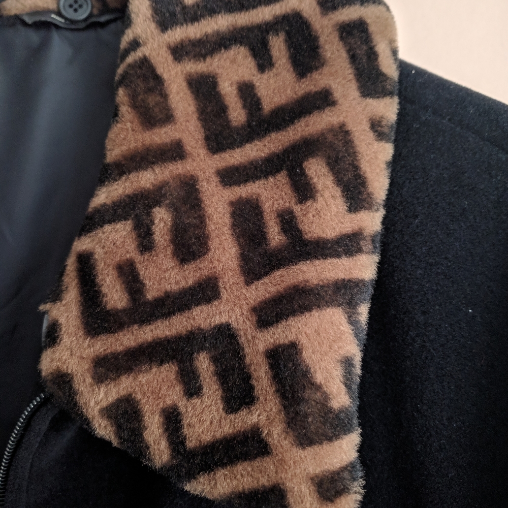 Fendi Wool and Sheepskin Collar Jacket - Picture 7 of 12